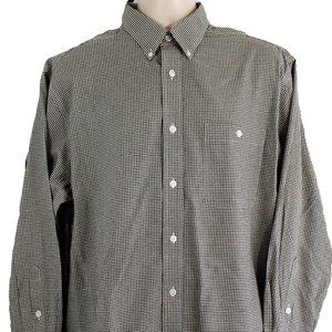 Orvis Long Sleeve Button Down Check Large